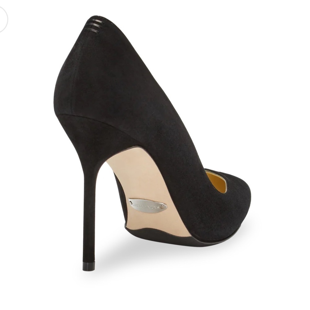 Sarah Flint Perfect Pump 100 In Black Suede Size 41/ Us 10 New With Box — image 7 of 8